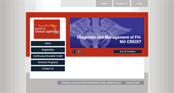 Desktop Screenshot of lipidjournal.webedcafe.com